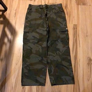 Camo Camouflage Jean Pants Jeans